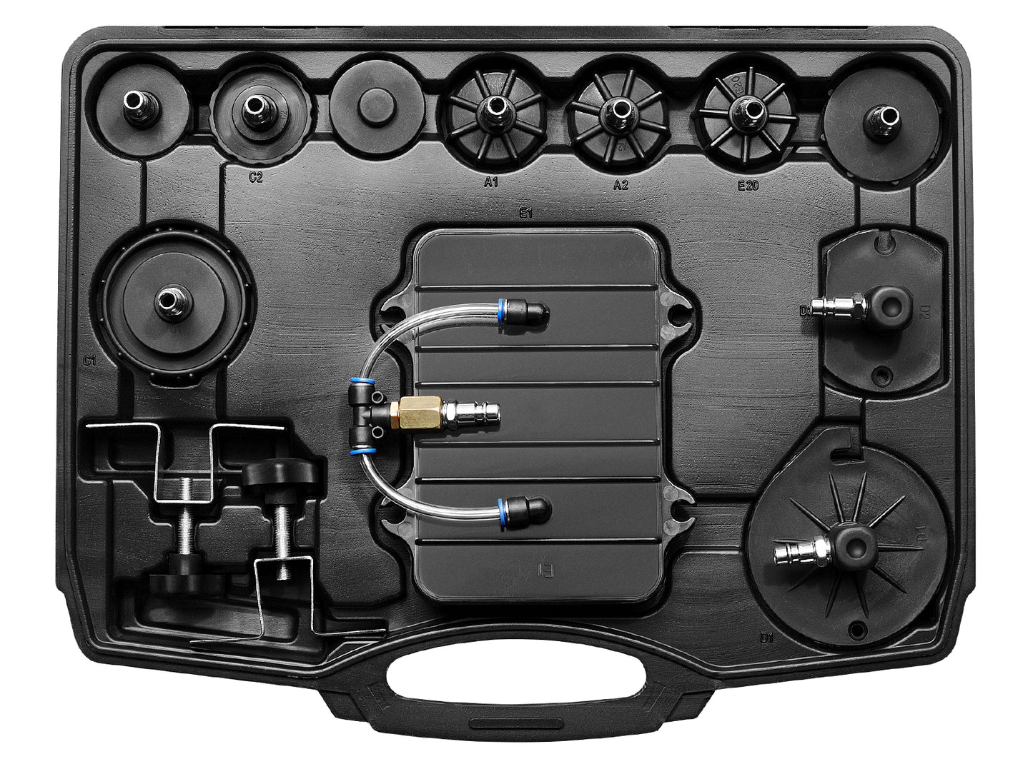 K.211-7007 Druckluft Bremsenentlüfter Bremsenentlüftungsgerät 5L KFZ Werkzeug Bremsenentlüftung Adapter