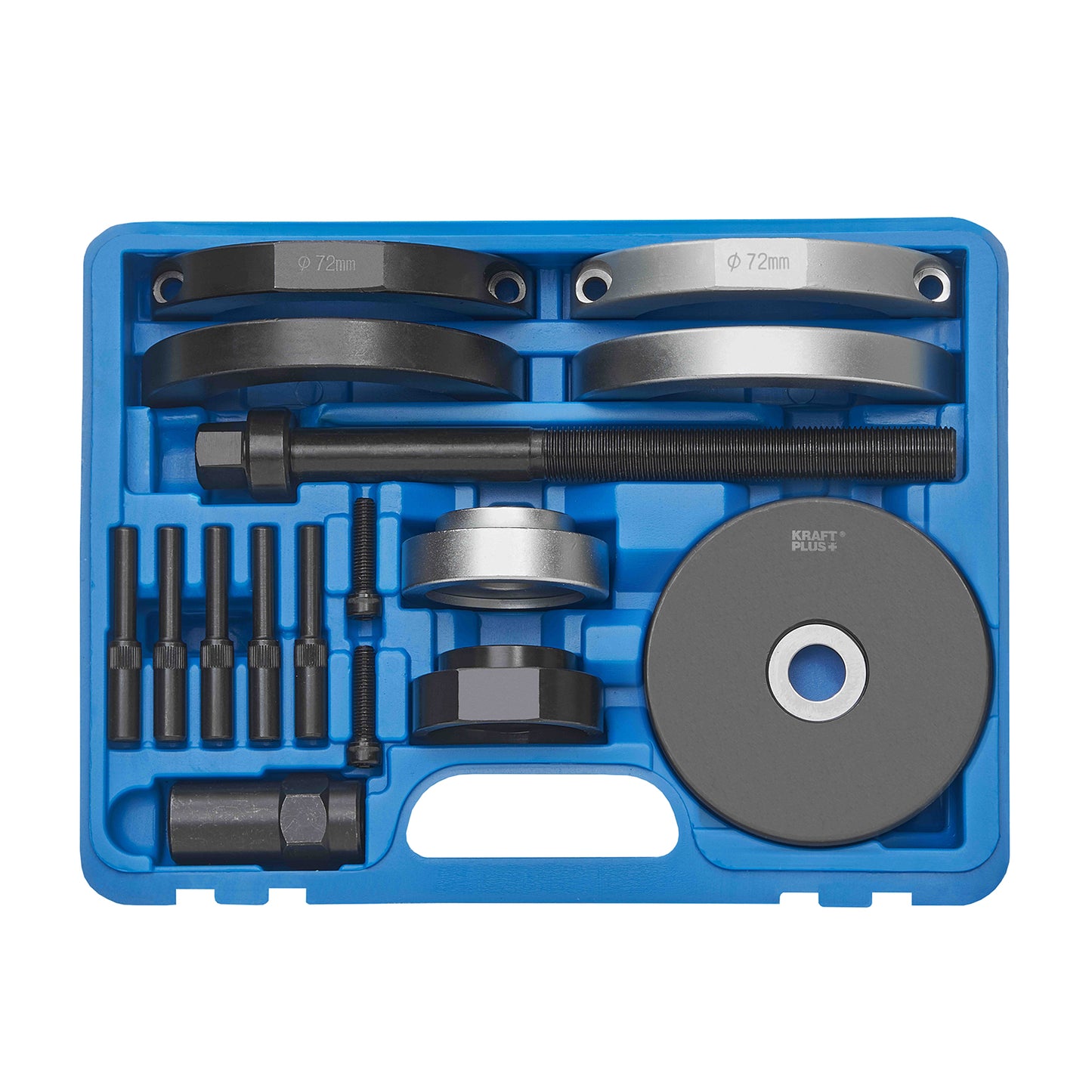 K.267-8272 Radlagerwerkzeug-Satz für Ein- und Ausbau von Radlager-Nabeneinheit Ø 72 mm kompatibel mit VW Audi Skoda Seat