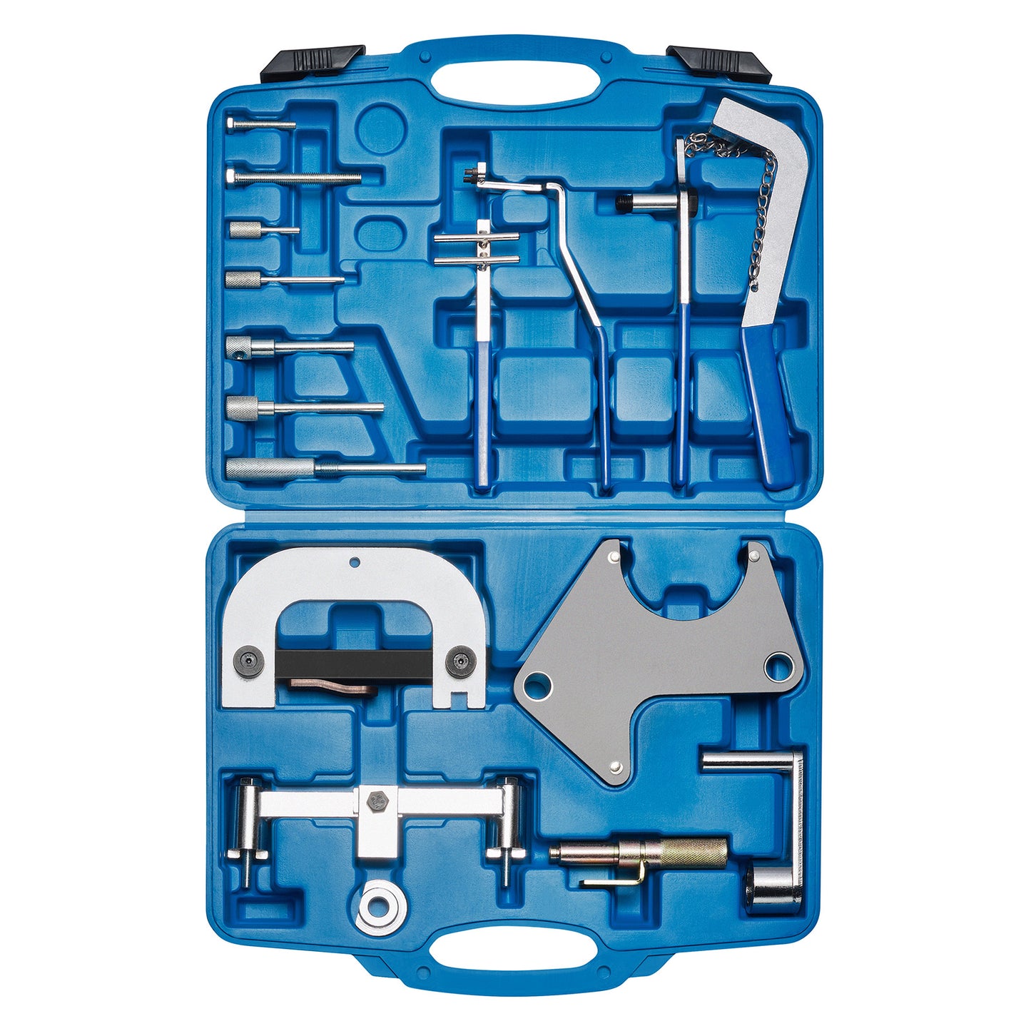 K.200-8158 Motoreinstellwerkzeug Arretierwerkzeug kompatibel mit Renault 1.2 1.4 1.6 1.7 1.8 2.0 2.2 2.5 Diesel 1.9 2.5 2.8 Opel Volvo V40 S40