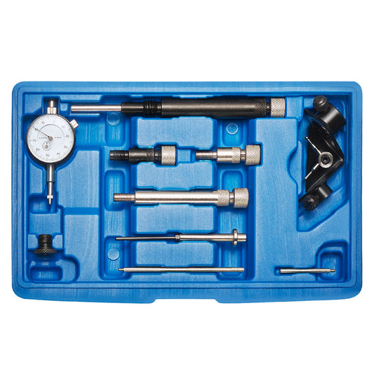 K.286-0357 Motoreinstellwerkzeug für Dieselpumpe Einspritzpumpe Messuhr Förderbeginn kompatibel mit Bosch VE Kikki Lucas CAV-Roto Nippon Denso